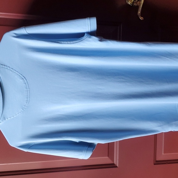 Nordstrom Light Blue Classic Polo Shirt Short sleeve L - Picture 7 of 7